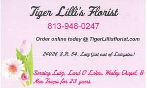 Maybe you would like to learn more about one of these? Lutz Florist Flower Delivery By Tiger Lilli S Florist