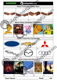 This is great if you want to make sure the same kids aren't always getting the answers right away. Trivia Jumble 004 Kids Mix Quiznighthq