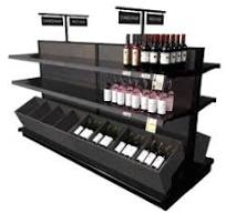 Sale On Wood Liquor Store Gondola Shelving Units | DGS Retail