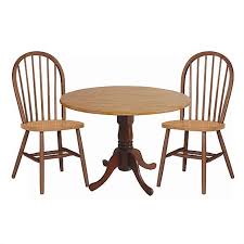 Dining tables vintage design items square table leaf. International Concepts Round Dual Drop Leaf Dining Table In Cinnamon And Espresso T58 42dp