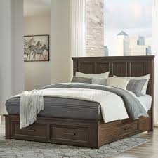 With a stylish range of designs available, a headboard can create focus within a room, allowing you to add interest without spending too much. Signature Design By Ashley Johurst Queen Storage Bed In Grayish Brown Nebraska Furniture Mart