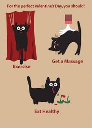 Download this free vector about hand drawn cat valentine's day card pack, and discover more than 9 million professional graphic resources on freepik. Funny Valentine S Day Card Cats Valentine S Day From Cardfool Com