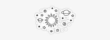 Unique black and white aesthetic stickers featuring millions of original designs created and sold by independent artists. Tumblr Space Stars Sticker By Lucydeano Aesthetic Stickers Black And White Png Transparent Png 375x360 Free Download On Nicepng