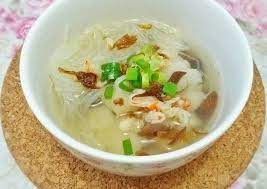 Tekwan adalah hidangan sup yang berasal dari palembang. Resep Kuah Tekwan Oleh Nadina Bunga Cookpad
