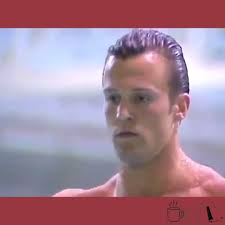 British actor, Jason Statham, competing at the 1990 Commonwealth Games in  New Zealand in diving.