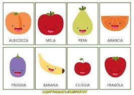 Memory Della Frutta E Verdura Frutta Bambini Frutta Verdura