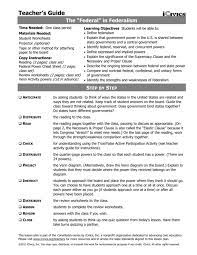 Icivics review worksheet p.1 answers federalism strength and weaknesses. Federalism Reading Worksheet File