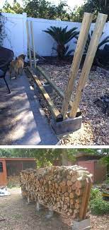 15 Simple Diy Outdoor Firewood Rack Ideas To Keep Your Wood Dry Outdoor Firewood Rack Firewood Storage Outdoor Diy Outdoor
