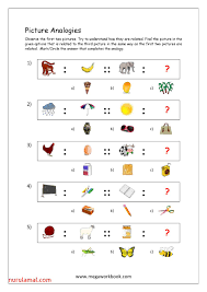 Free Analogy Worksheets For Kids In 2020 Problem Solving Worksheet Visual Discrimination Worksheets Critical Thinking Activities