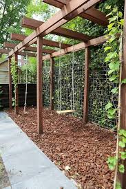 Datenschutz Zaun Ideen Naturlich Gibt Es Andere Vorteile Mit Einem Lebenden Fen Pergolagarten Dat Backyard Landscaping Designs Backyard Fences Outdoor Gardens