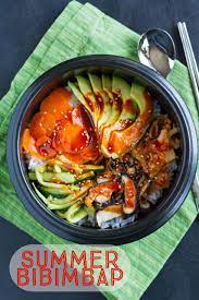 Summer Bibimbap La Fuji Mama Bibimbap Healthy Recipes Recipes