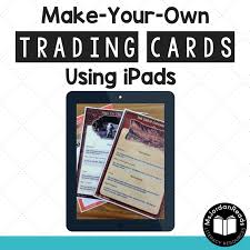 Fortunately for you, making a trading card in an editing application like adobe photoshop is. Make Your Own Trading Cards Using Ipads Msjordanreads