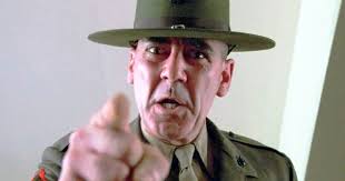 Marine known to the audience as joker. R Lee Ermey Full Metal Jacket Drill Sergeant 74