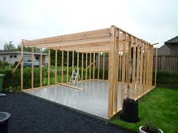 Dasjenige Foto 39 S Wie Versprochen Gartenhaus Versprochen Building A Garage Garage Design Backyard Sheds