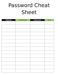 A free printable password organizer pdf is a great solution that can help you manage all your passwords. Free 9 Password Spreadsheet Templates In Pdf Ms Word