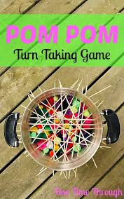 Pom Pom Turn Taking Game Jpg 500 800 Pixels Social Skills Games Social Skills Activities Preschool Games