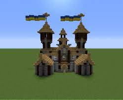 Took a few hours to build but i think the end result was good. Medieval Town Hall Blueprints For Minecraft Houses Castles Towers And More Grabcraft