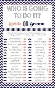 Who Is Going To Do It Bridal Shower Game Coral Shower Game Etsy Couple Shower Games Fun Bridal Shower Games Couple Wedding Shower