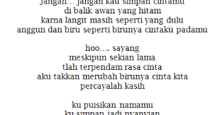 Birunya cintaku suci terbaru gratis dan mudah dinikmati. Lirik Lagu Birunya Cinta Dayu A G Feat Kitty Andry Recorder Keyboard Suling Chord Piano