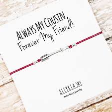 Birthday Gifts For Cousin Boy Choose Your Charm Friendship Bracelet With Always My Etsy Cousin Gifts Diy Gifts For Friends Cousin Birthday