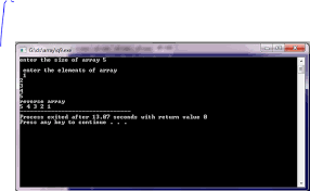C Program To Reverse An Array In O N Complexity Reverse Writing Programming