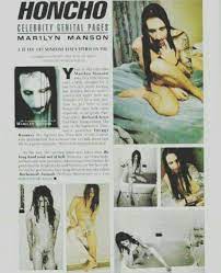 manson and twiggy in honcho mag : r/marilyn_manson