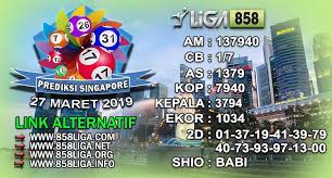 Prediksi Togel Singapore 27 Maret 2019 November Berita 12 Mei