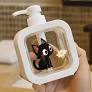 Round flower shape foam soap pump head from www.temu.com