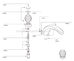 We sell only genuine moen parts. Moen Tub And Shower Faucet T999 Ereplacementparts Com