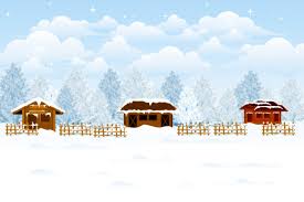 Download Christmas With Village Snow Illustration Graphic By Edywiyonopp Creative Fabrica Yellowimages Mockups