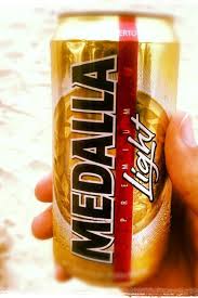 Medalla Beer Light Beer Cherry Coke Can Beer