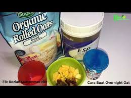Dokter spesialis gizi klinik nurul ratna manikam mengatakan, resep overnight oat memang bertujuan agar makan oat yang sehat lebih nikmat dan tidak membosankan. Cara Buat Overnight Oat Youtube