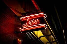 Red Luna Neon Light Signage During Night Time Custom Bar Signs Bar Signs Signs