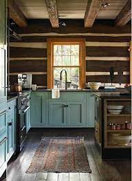 Tiny Kitchen Decor Ideas Rustic Cabin Kitchens Cabin Kitchens Log Cabin Kitchens
