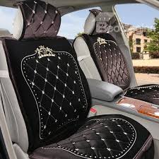153 79 High Quality Embroidered Soft Fashion Plush Made Car Seat Cover Girly Car Car Accessories Girly Car Accessories
