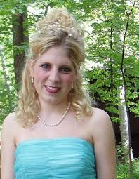 This way the hair is easier to work around with. Half Prom Hairstyles Picture With Side Bangs And Pearl Hairclips