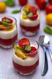 Panna Cotta A La Mozzarella Et Tomates Amandine Cooking Recette Apero Dinatoire Panna Cotta Recettes De Cuisine