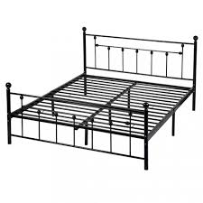Stunning pair of tole metal bed frames, with lovely patina and wonderful scenic paintings. New Metal Bed Frame Mattress Foundation With Slat Support Twin Full Queen King Ebay Metal Bed Frame Queen Bed Frame Mattress Metal Bed Frame