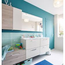 Meuble De Salle De Bains L 120 X H 64 X P 48 Cm Gris Dore Neo Line Salle De Bain Meuble De Salle De Bain Salle De Bains Moderne