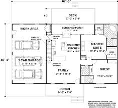 Copyright © best house design and office. Ranch House Plan 92395 Level One Basement House Plans Barndominium Floor Plans Garage House Plans