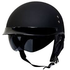 details about voss 888frp solid color bullet cruiser half helmet dot quick release eyeshade