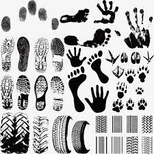 Creative Lines Fingerprint Lines Footprint Png And Vector With Transparent Background For Free Download Silhouette Vector Forensics Footprint