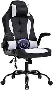 Great For Pc Gaming Chair Massage Office Chair Ergonomic Desk Chair Racing Executive Pu Leather In 2020 Best Office Chair Ergonomic Desk Chair Comfortable Office Chair