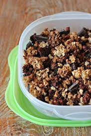 Granola Maison Au Chocolat Version Tres Simple Mes Petits Choux Granola Maison Recettes De Cuisine Granola