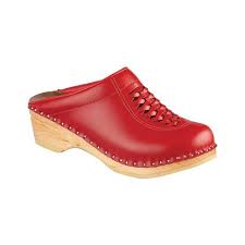 Womens Troentorp Bastad Clogs Wright Size 36 M Red