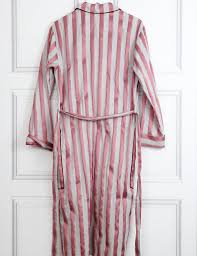 Burberry Panama Stripe Cotton Silk Blend Dressing Gown Coat My Wardrobe Mistakes