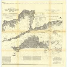 Amazon Com Vintography 24 X 36 Giclee Print Nautical Map