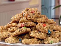 In medium bowl, combine flour, ginger, baking soda, cinnamon, nutmeg, and salt. Monster Cookies Recipe Paula Deen Food Network Monster Cookies Recipe Food Network Recipes Monster Cookies