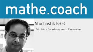 Jetzt fragst du dich vielleicht, wie es. Stochastik B03 Fakultat Permutation Ohne Wiederholung Anordnung Von N Elementen Youtube