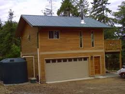 garage tiny house with water collection small house plans tiny house design house design